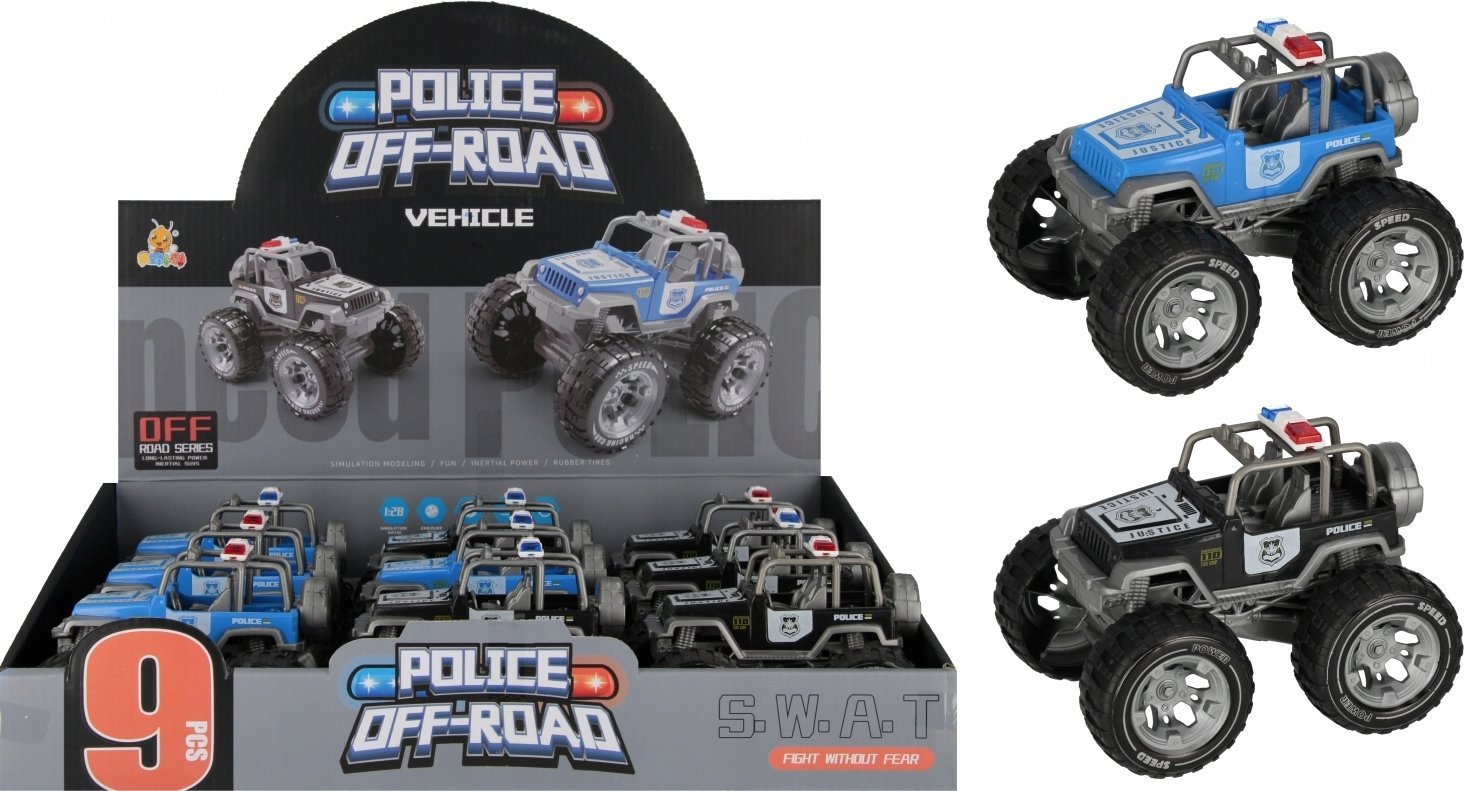Mega Creative AUTO POLICJA 13CM MC DISP 9/144