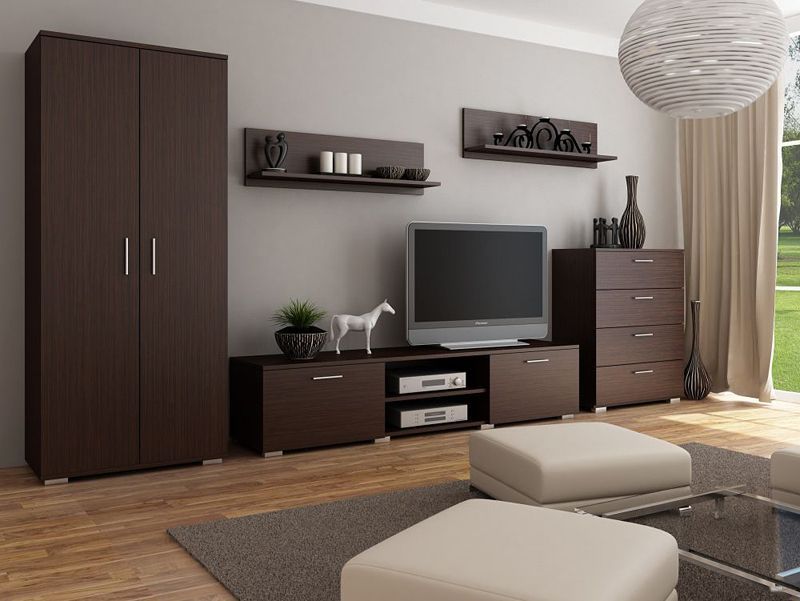 Elior Meblościanka Doreno 2X - wenge