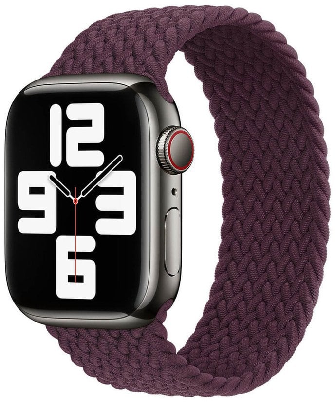 Apple Opaska WATCH BRAIDED STRAP SOLO ML3Y3ZM/A 40/41/42MM SIZE 6 DARK CHERRY oryginalna plomba