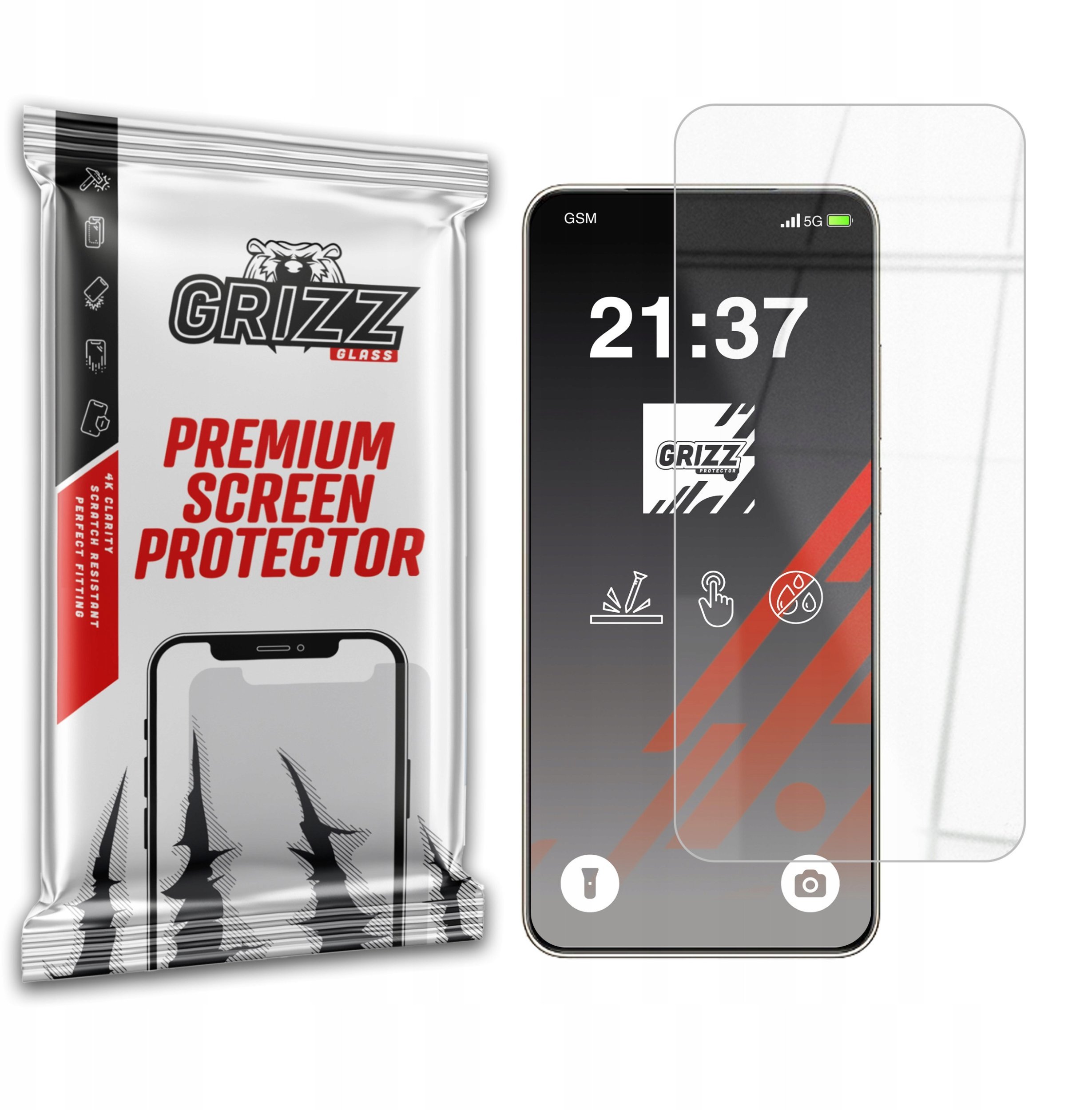 Szkło hybrydowe GrizzGlass HybridGlass do Vivo S20