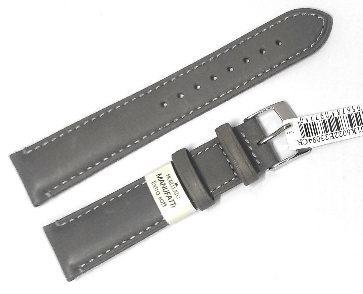 Skórzany pasek do zegarka 16 mm Morellato A01X6022E23094CR16 szary .