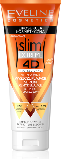 Eveline 4D slim EXTREME Liposukcja Serum wyszczuplające 250ml