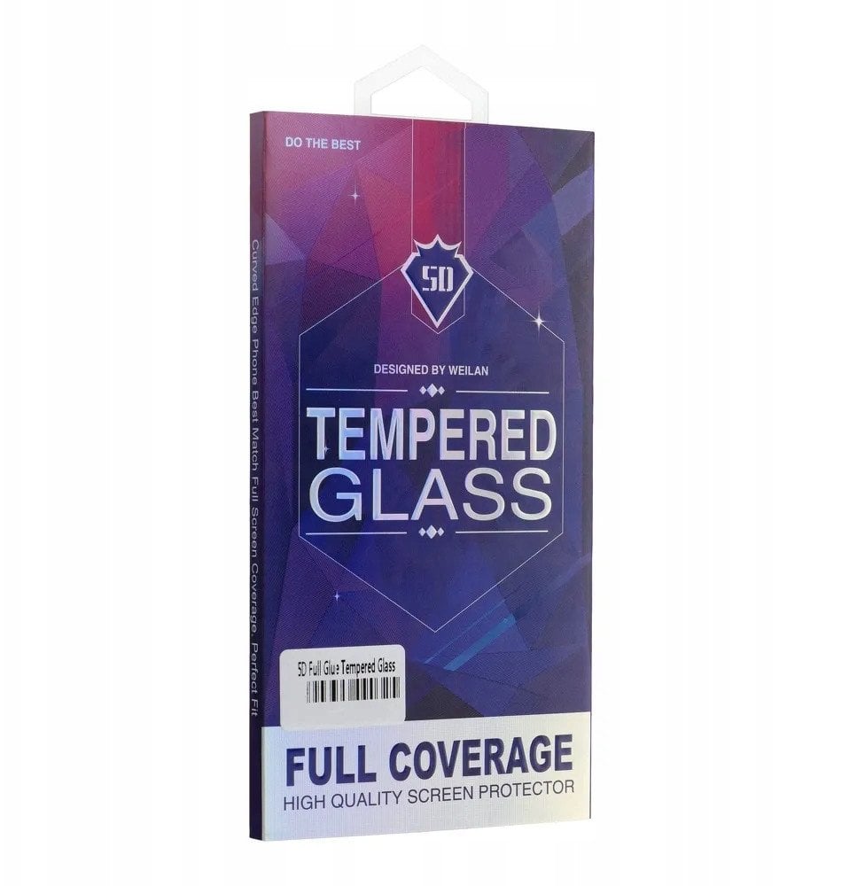 5D Full Glue Tempered Glass - do Honor 90 Pro czarny