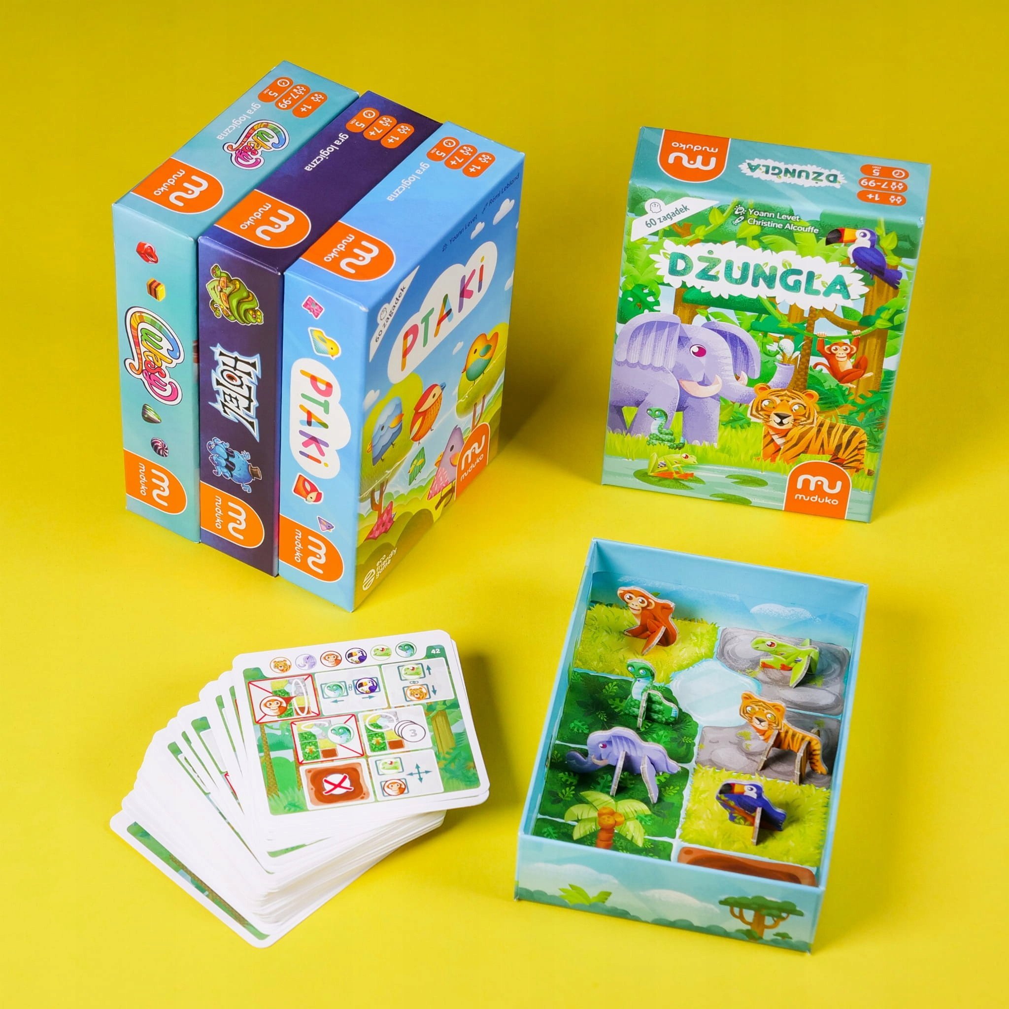 Gra Dżungla. 60 Zagadek
