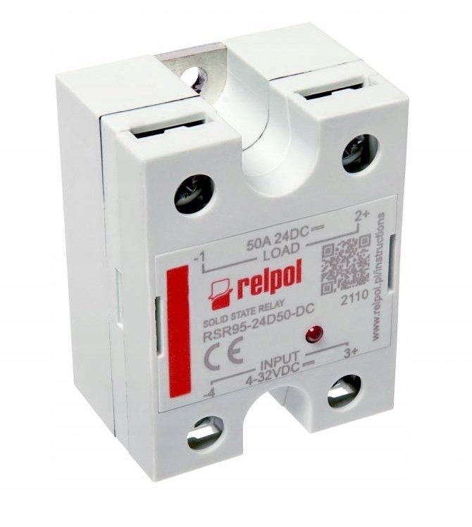 Przekaźnik półprzewodnikowy 4-32 V DC, 0-75 V DC, 20A RSR95-75D20-DC 2616381
