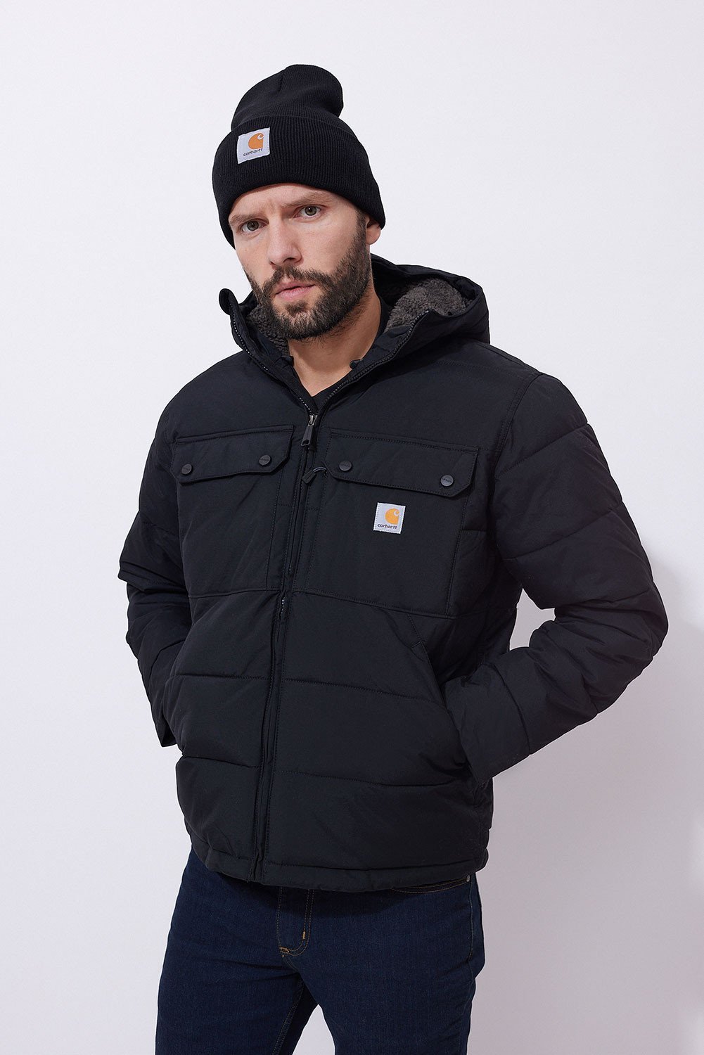 Kurtka Puchowa Carhartt Montana BLACK
