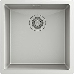 Zlewozmywak Aquasanita NOVA100X (nano) stalowa komora podwieszana PVD