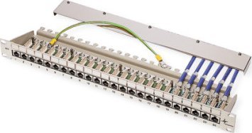 Triton Patch panel 19 MPP16, 1HE, kat. 6A (klasa EA) (ISO/IEC), 16 portów