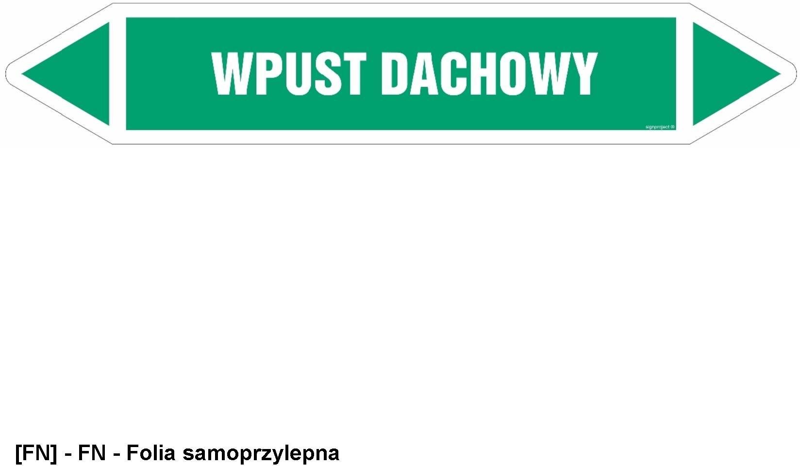 TD Systems JF515 - WPUST DACHOWY 563x100