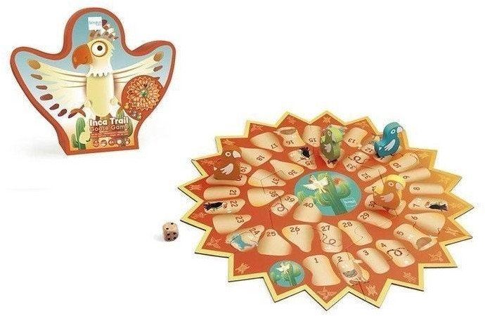 Incan Train board game