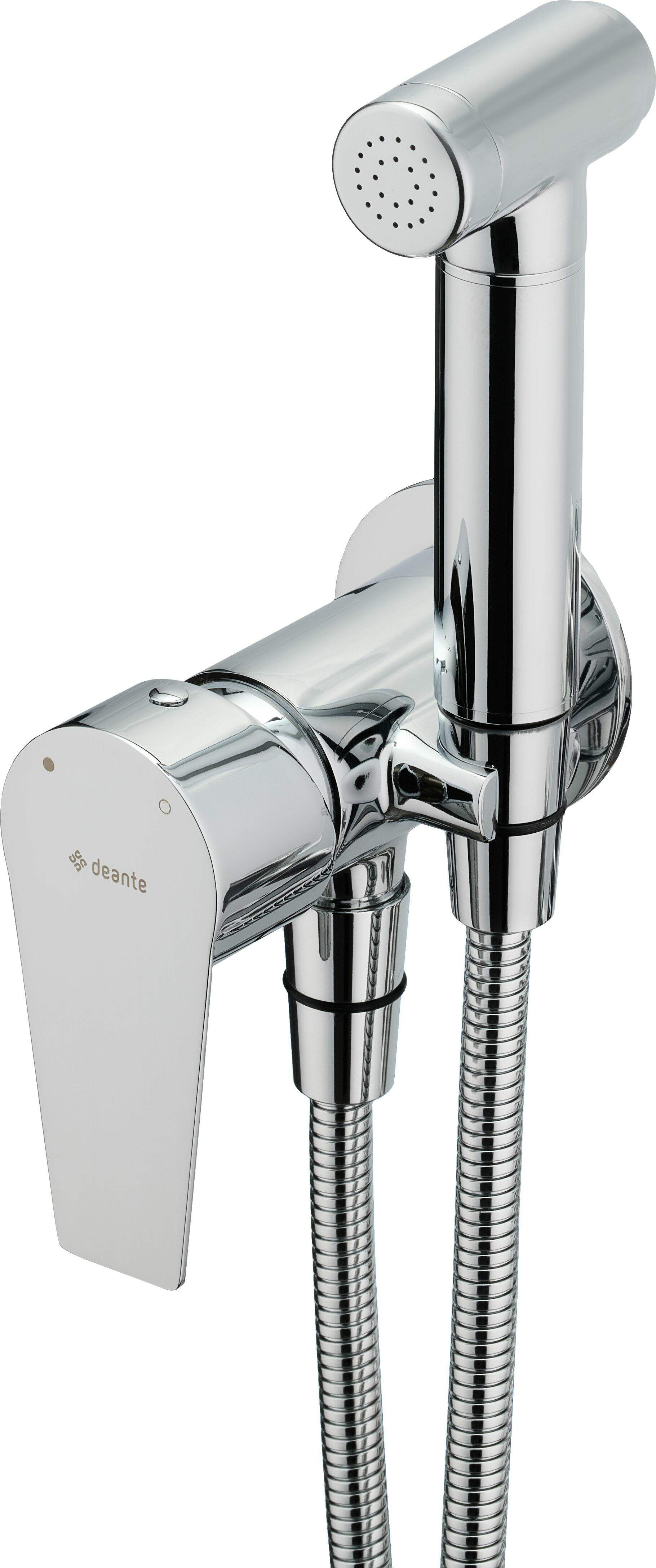 Bateria bidetowa Deante Agawa podtynkowa chrom (BQG 034M)