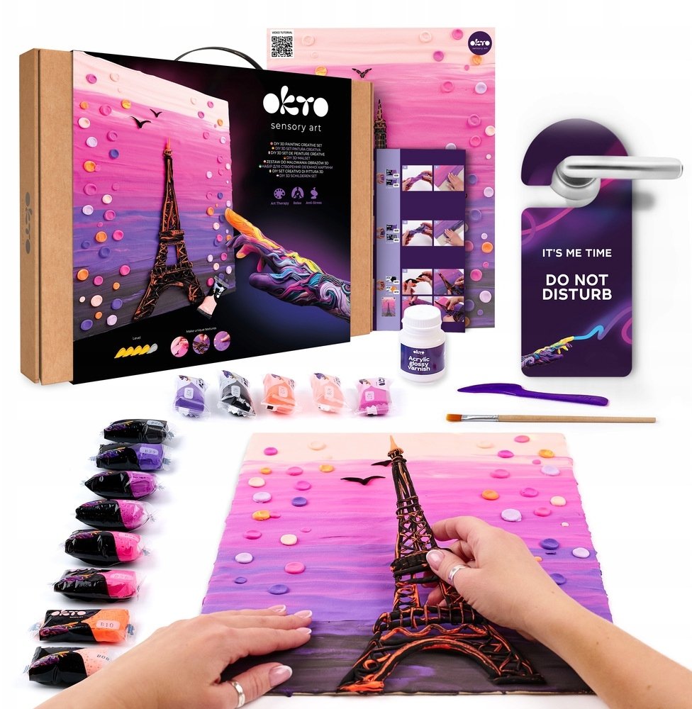 Zestaw kreatywny do modelowania 3D Paris