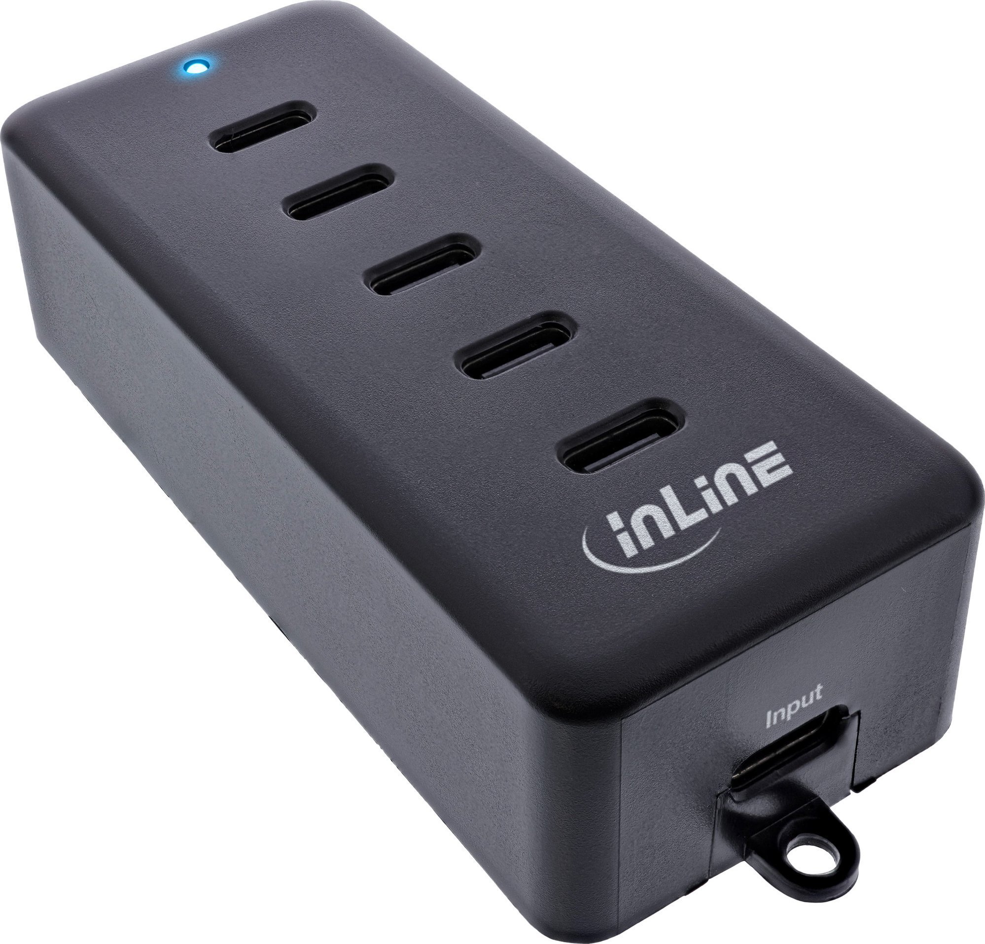 InLine® 5-Port USB-C PowerHub, Ladegerät-Erweiterung, max. 100W