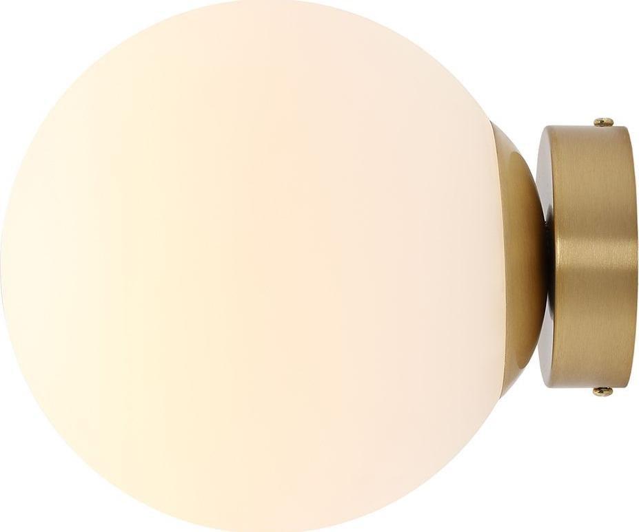 Kinkiet Aldex Modernistyczny kinkiet BALL 1076C40_M Aldex ball mosiądz