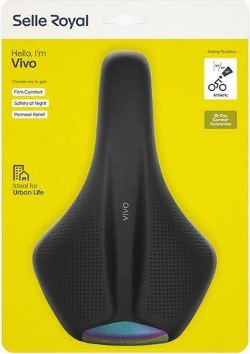 Selle Royal Siodelko Selle Royal Vivo Classic, unisex, Athletic 45 st., czarne