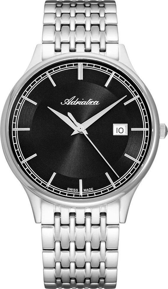 Zegarek Adriatica Zegarek męski Adriatica A8315.5114Q CLASSIC SAPPHIRE