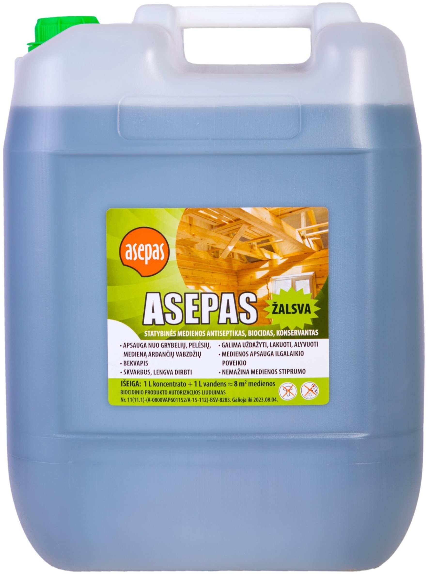 ANTISEPTICS ASEPAS GREEN 20L