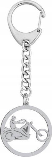 Radziszewska Jewellery Brelok do Kluczy Chopper Srebro 925 Prezent Biżuteria GRAWER GRATIS