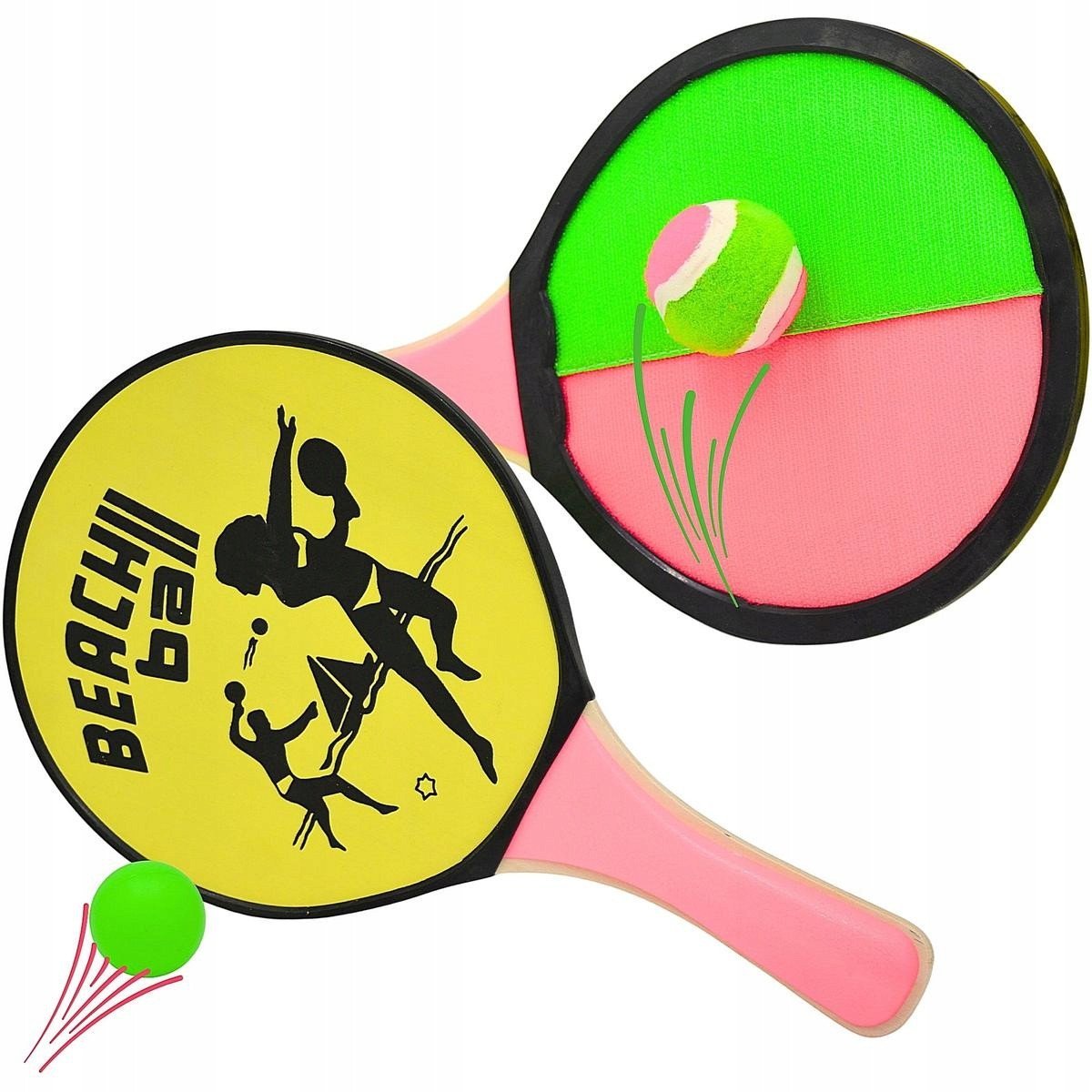 ZESTAW RAKIETEK 2W1 BEACH I CATCH BALL ENERO