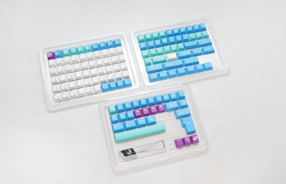 Ducky Ducky x MK Frozen Llama Keycap Set