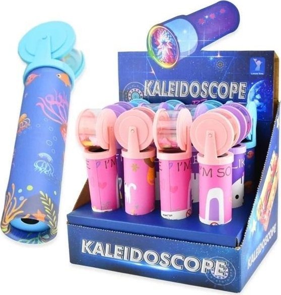 Kalejdoskop XL z kołem z kryształkami