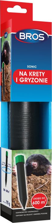Bros Sonic odstrasza krety