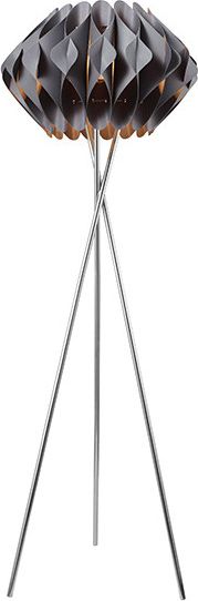 Lampa podłogowa Azzardo Lampa stojąca szara trójnóg AZzardo RUBEN AZ2405