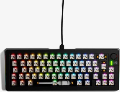 Klawiatura Glorious Glorious GMMK 3 65 % Custom Gaming-Tastatur - Barebone, ISO-Layout, schwarz