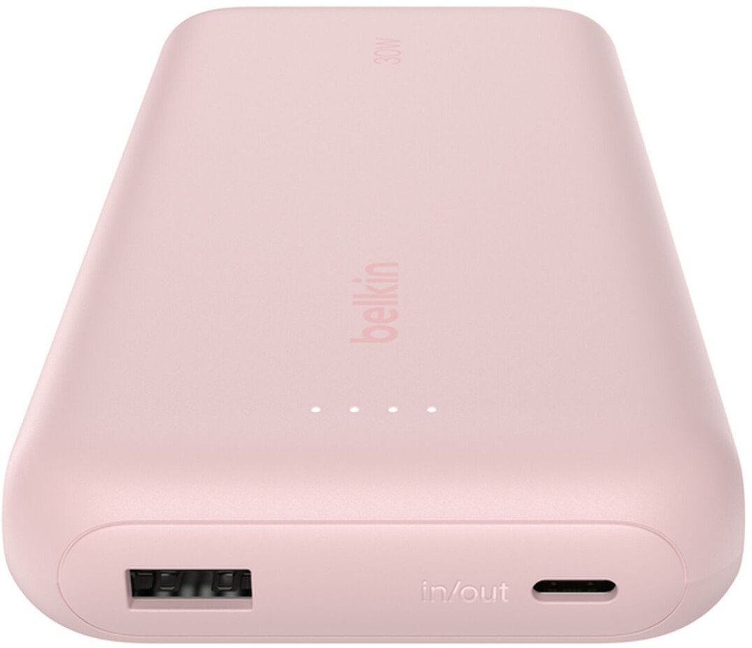 Belkin Powerbank 20.000mAh pink 30W integr.USB-C Kab. BPB024hqPK