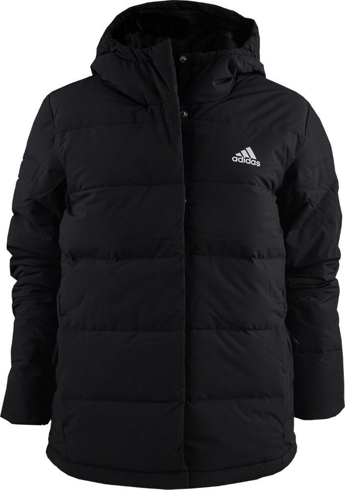 Adidas Kurtka damska adidas Helionic Hooded Down czarna HG8747 L