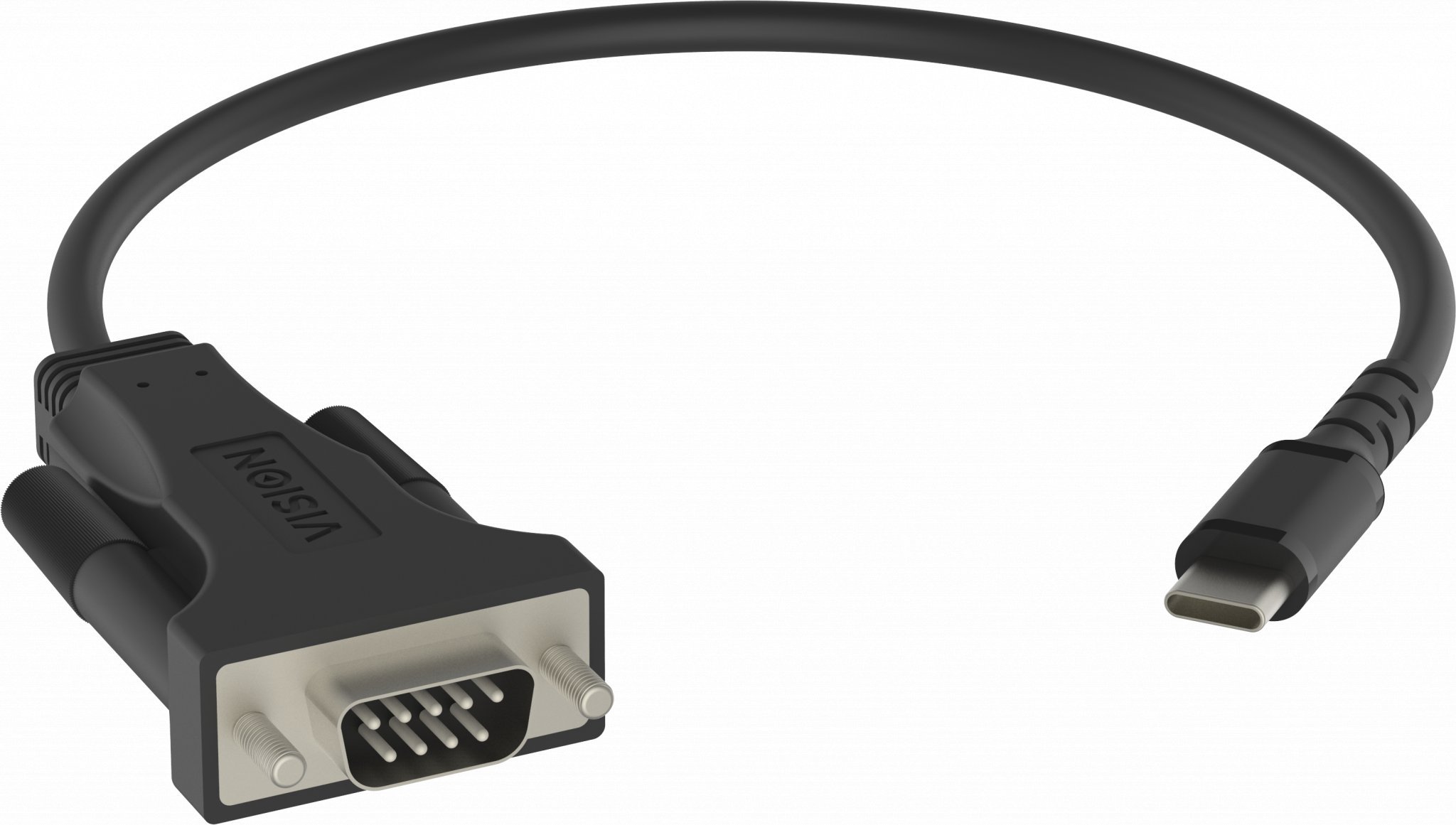Adapter USB Vision VISION Professional installationstauglicher Adapter USB-C zu Serial RS-232 - 30 JAHRE GARANTIE - funktioniert mit Mac und PC - im S