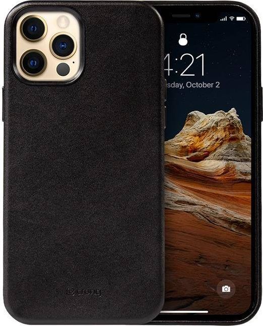 Crong Essential Cover - Etui iPhone 12 Pro Max (czarny)