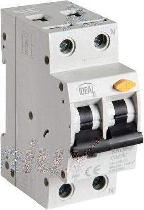 Kanlux Wyłącznik z członem nadprądowym KRO6 2P C32 30mA AC Kanlux Ideal