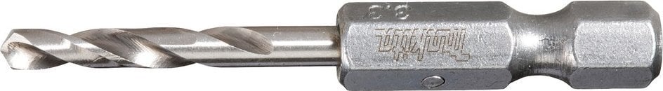 Wiertło Makita MAKITA WIERTŁO DO MET. HSS-G 1/4" HEX 3,3x50mm /10szt.