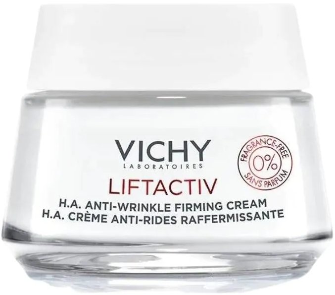 Vichy Liftactiv Przeciwzmarszczkowy bezzapachowy krem ujędrniający z kwasem hialuronowym 50ml