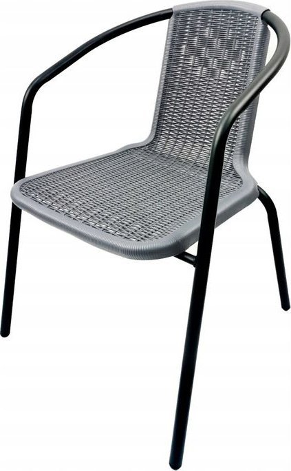 kontrast Krzesło ogrodowe na taras balkon LORETTO szare