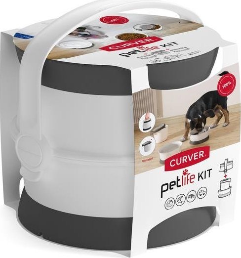 Curver Zestaw podróżny Pojemnik na Karmę