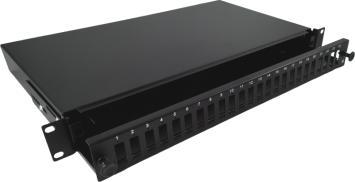 Alantec Panel światłowodowy 24x SC (FOP-1U-24SCD-C)