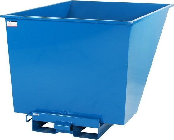 Swedmach Kontener samowyładowczy, wywrotny, wym. 1700 x 1215 x 1045 mm pojemność 1030 l (wariant koła nylonowe)