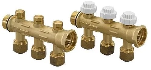 Gulvvarme fordelerrørssæt Uponor 3X20 mm