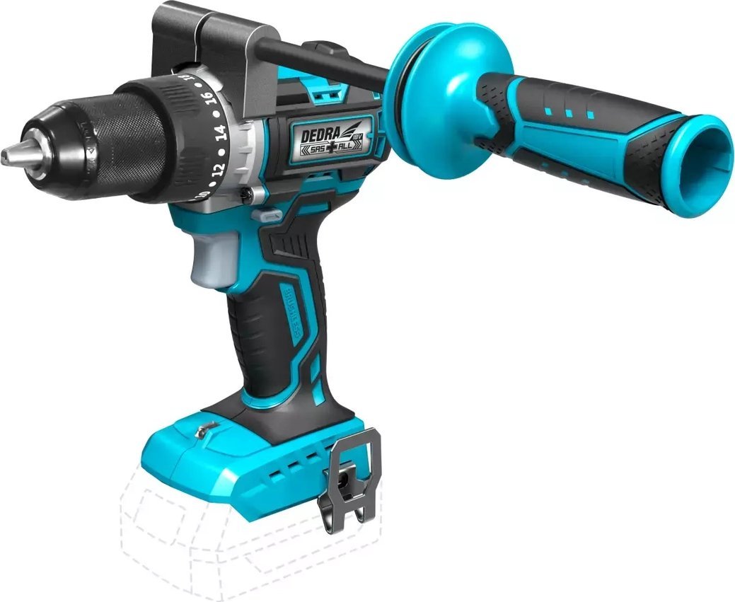 Dedra WIERTARKO-WKRĘTARKA BEZSZCZOTKOWA, WKRĘTARKA 18V DEDRA SAS+ALL DED7139 85NM