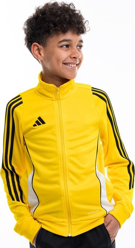 Adidas Bluza dla dzieci adidas Tiro 24 Training żółta IR9507 140cm
