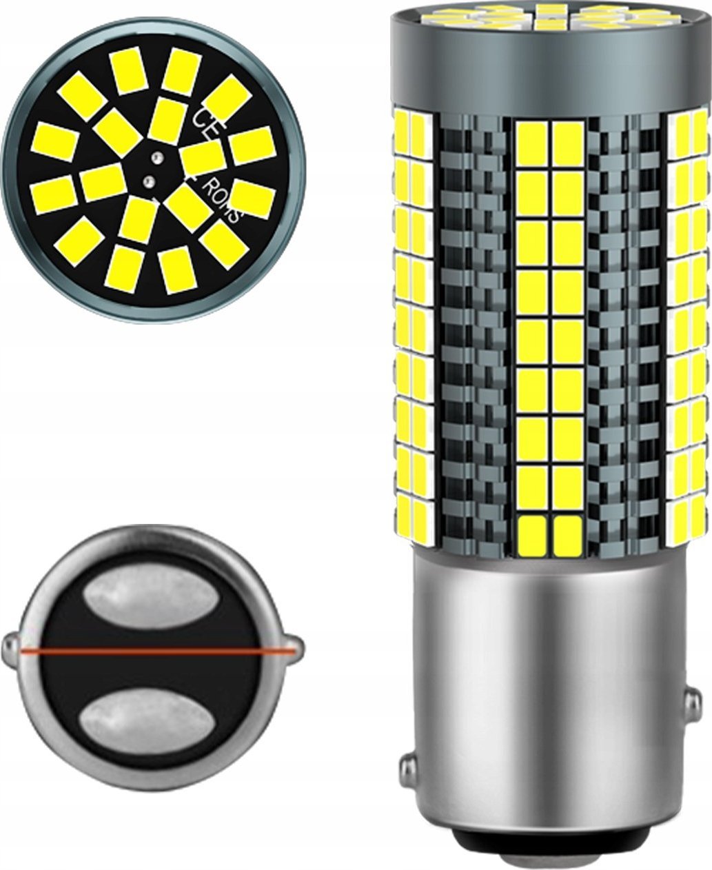 SKLEPLEDY ŻARÓWKA P21/5W LED XSTORM DWUWŁÓKNOWA BAY15D CAN