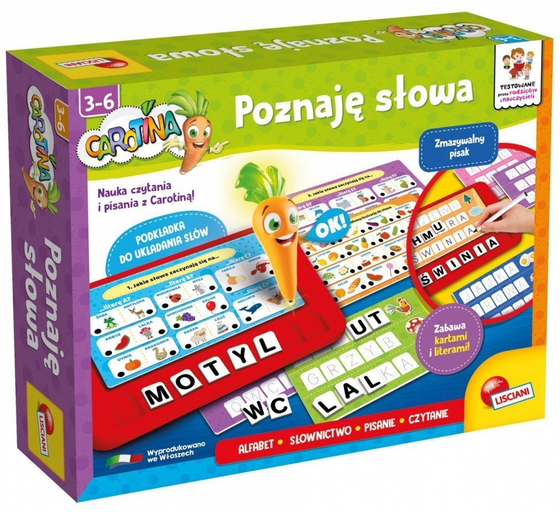 Lisciani Carotina - Poznaje słowa