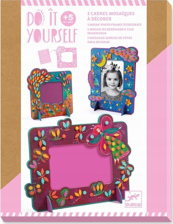 Djeco Djeco Pasidaryk pats - Mozaikos rėmeliai - Fėja