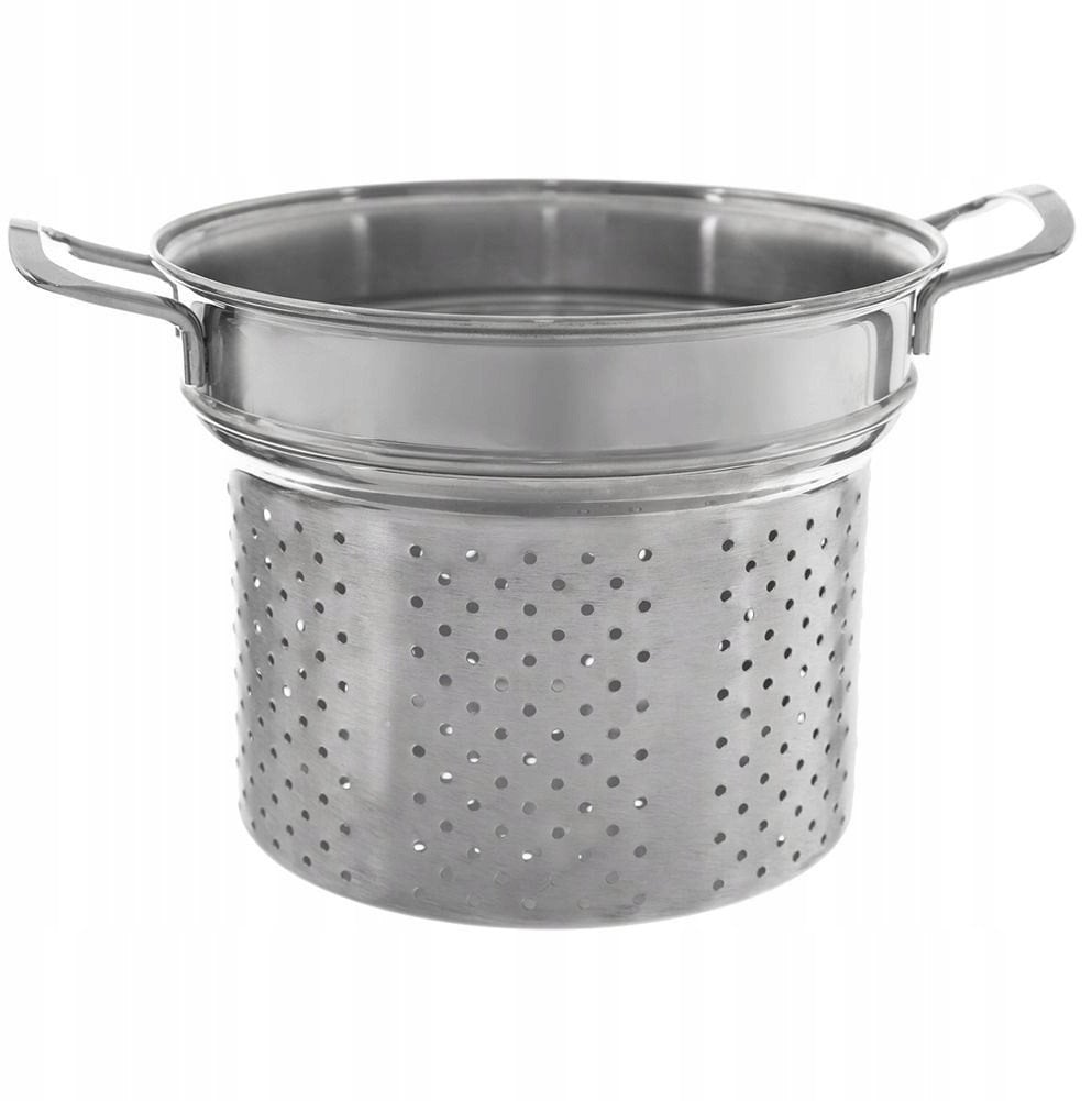 Wkład do gotowania makaronu stalowy 24 cm ANETT 8 l
