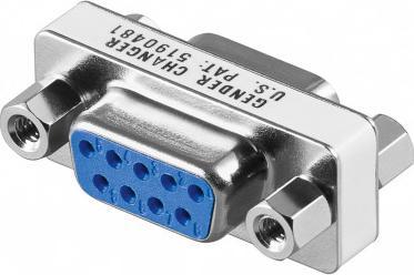 Adapter AV Goobay D-Sub (VGA) - D-Sub (VGA) srebrny (RB50301)