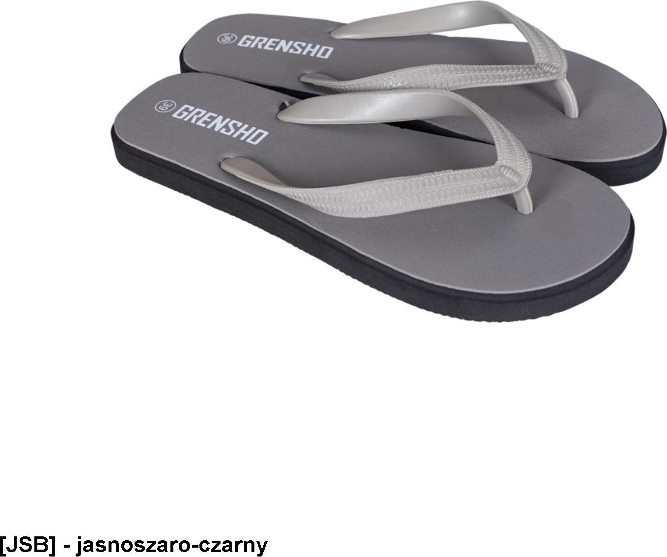 R.E.I.S. BKLSEA - klapki kąpielowe SEA z propylenu, gumowe paski, basen, plaża, ogród... 43