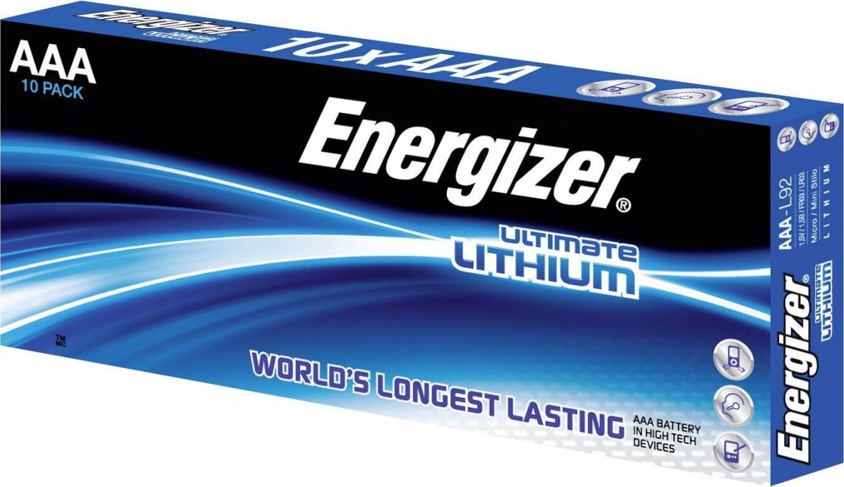 Energizer Bateria Ultimate Lithium AAA / R03 10 szt.