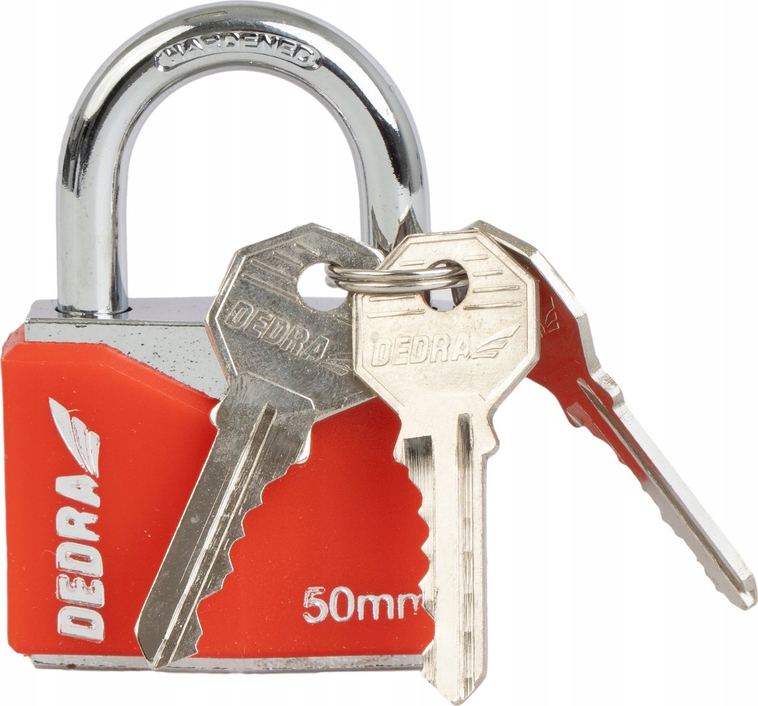 Dedra Kłódka romb żeliwna w osłonie 50mm